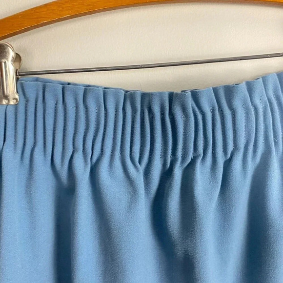 J. Crew Mercantile Blue Paper Bag Waist Mini Skirt - Picture 2 of 8